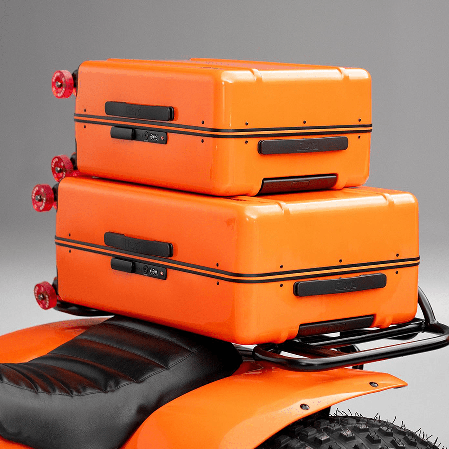 FLOYD CABIN TRAVEL CASE HOT ORANGE - DYKE & DEAN