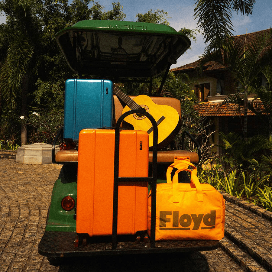 FLOYD CABIN TRAVEL CASE PACIFIC BLUE - DYKE & DEAN