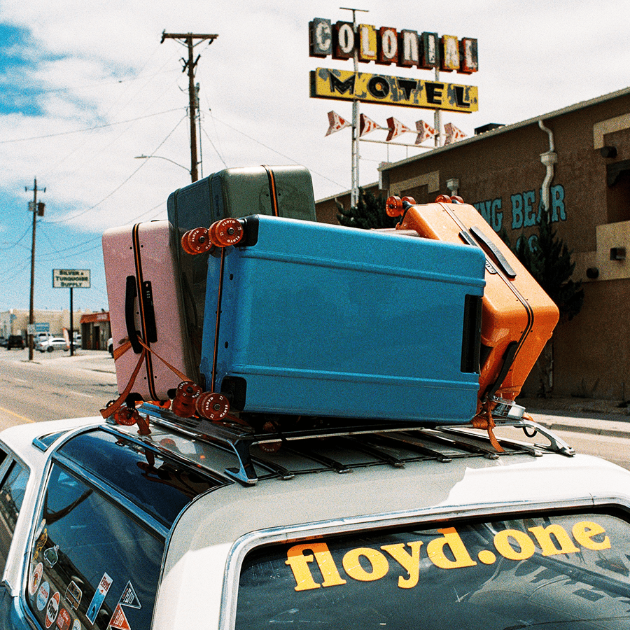 FLOYD CABIN TRAVEL CASE PACIFIC BLUE - DYKE & DEAN