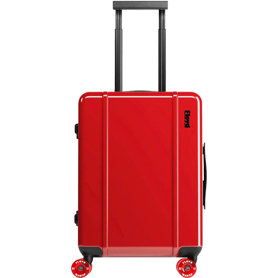 FLOYD CABIN TRAVEL CASE RED - DYKE & DEAN