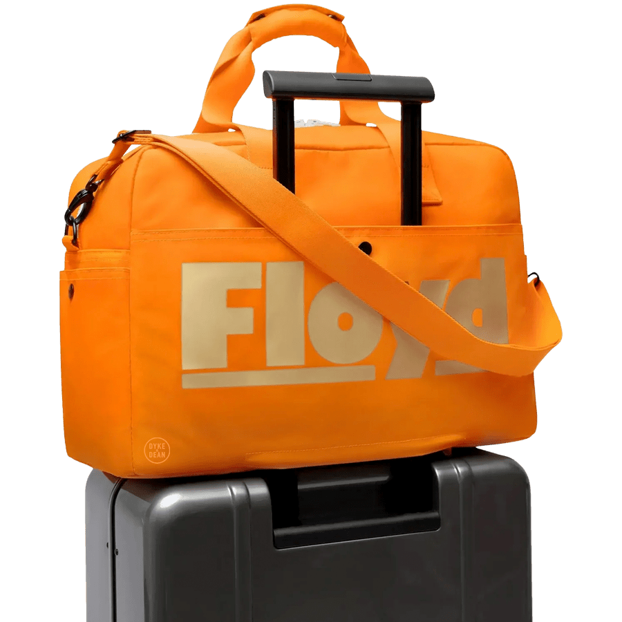 FLOYD WEEKENDER BAG HOT ORANGE - DYKE & DEAN
