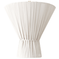 FLUME NATURAL LINEN CLOTH WALL LIGHT - DYKE & DEAN