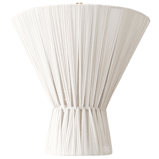 FLUME NATURAL LINEN CLOTH WALL LIGHT - DYKE & DEAN