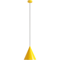 FORM CONE PENDANT SHADE LIGHT MUSTARD - DYKE & DEAN