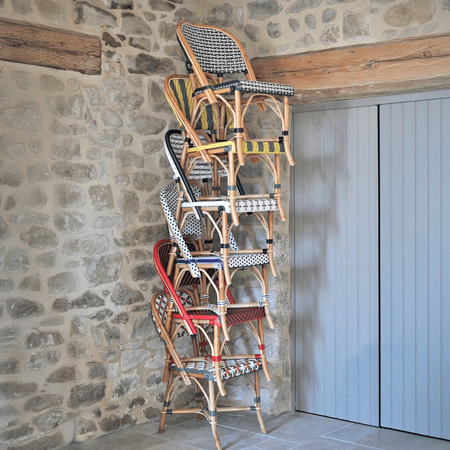 FRENCH BISTRO RATTAN CHAIR JEWEL - DYKE & DEAN