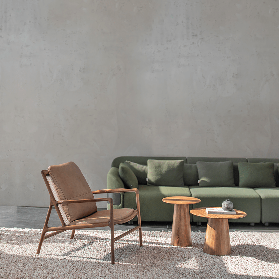 GAZZDA DEDO EASY CHAIR OAK - DYKE & DEAN