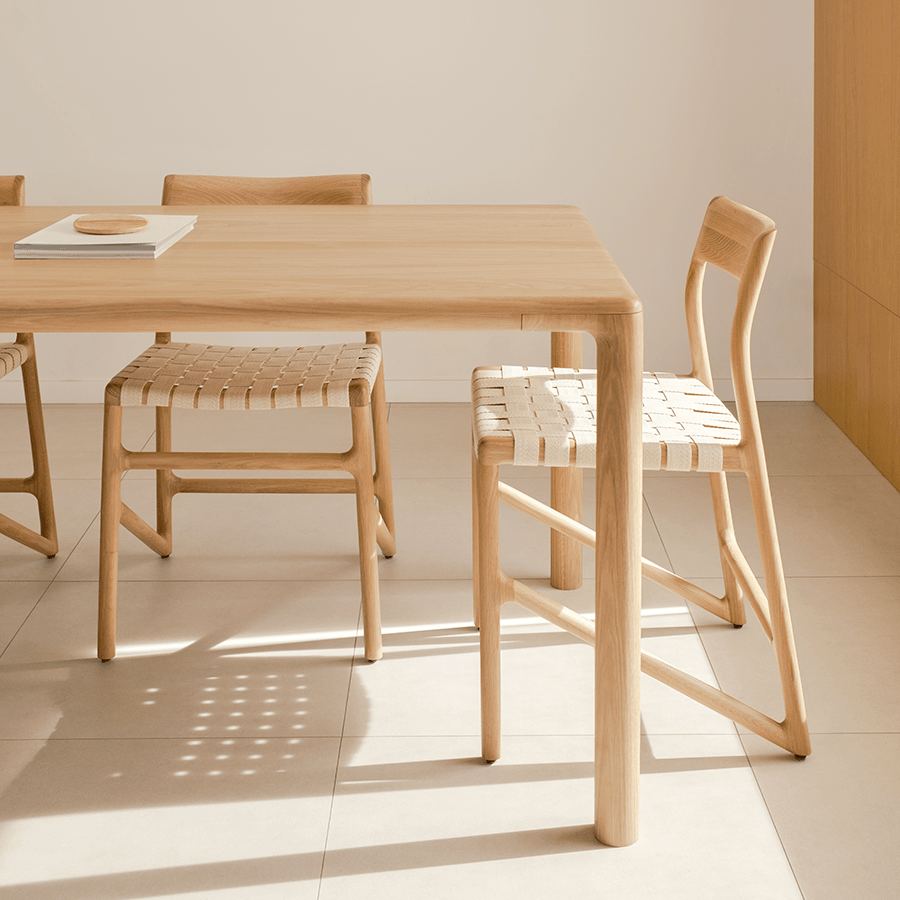 GAZZDA DERVEN TABLE OAK 220X90 - DYKE & DEAN