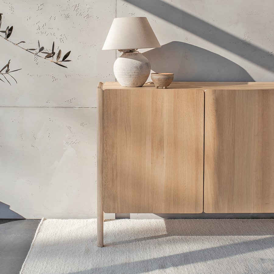 GAZZDA DVOR OAK SIDEBOARD CABINET - DYKE & DEAN