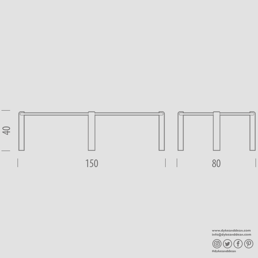 GAZZDA KULIN COFFEE TABLE WALNUT 150 - DYKE & DEAN