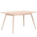 GAZZDA STAFA TABLE WHITE OAK 140 x 90 - DYKE & DEAN