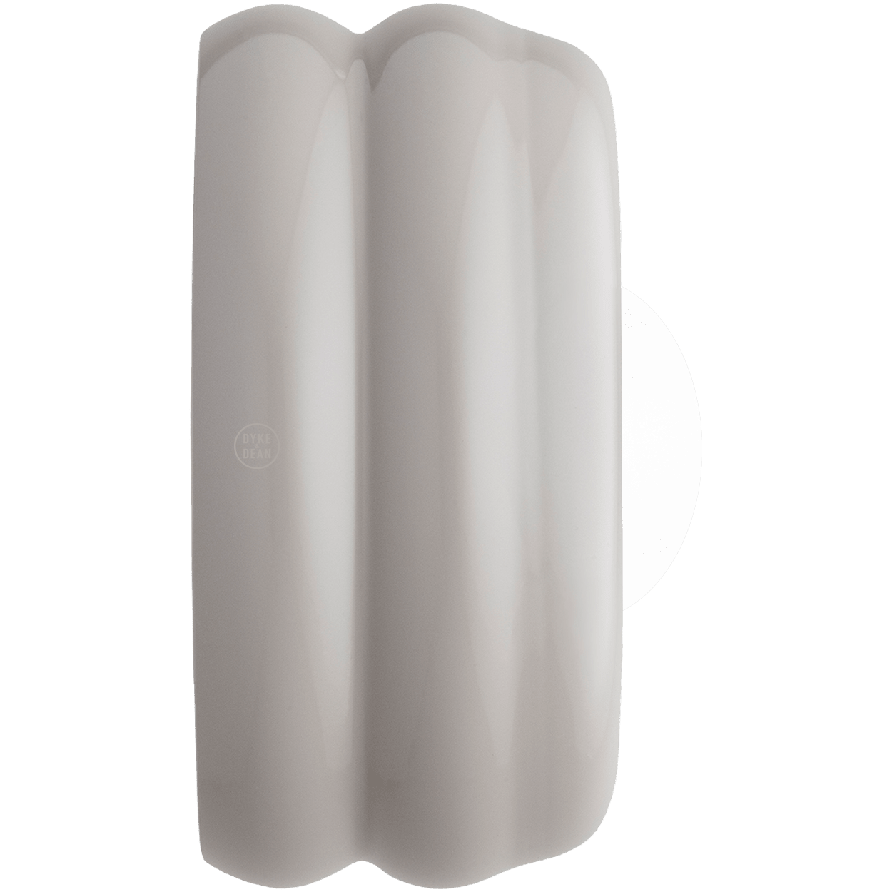 GREY ORBIT GLASS GLOBE WALL CEILING LIGHT - DYKE & DEAN