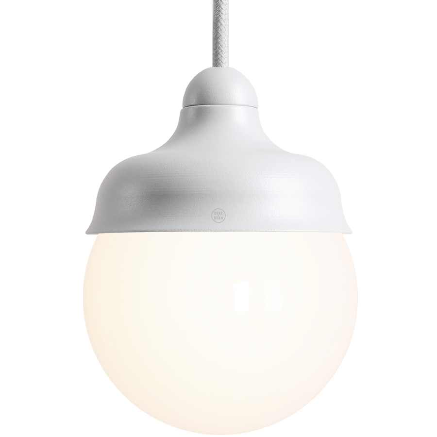 HANGING PENDANT GLOBE LIGHT GREY - DYKE & DEAN