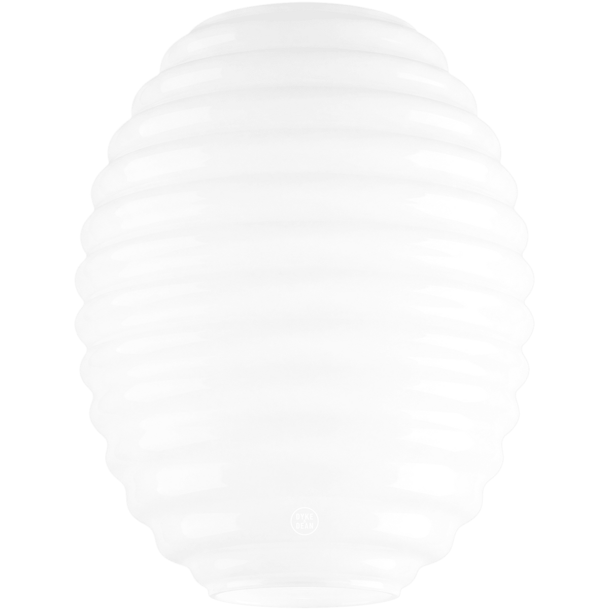 HIVE OPALINE GLASS PENDANT SHADE - DYKE & DEAN