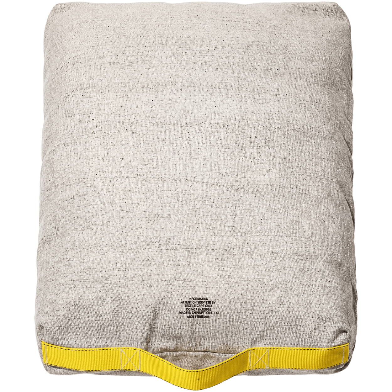 IVORY COTTON CARRY CUSHION PET BED - DYKE & DEAN