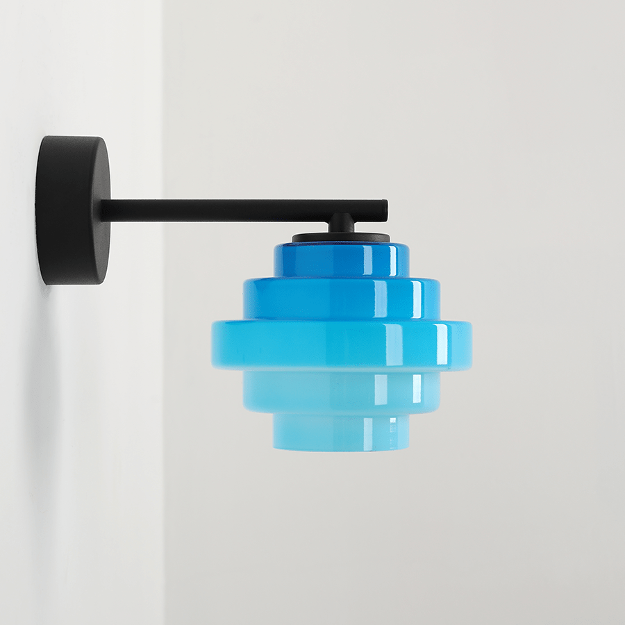 JELLY GLASS WALL LIGHT BLUE - DYKE & DEAN