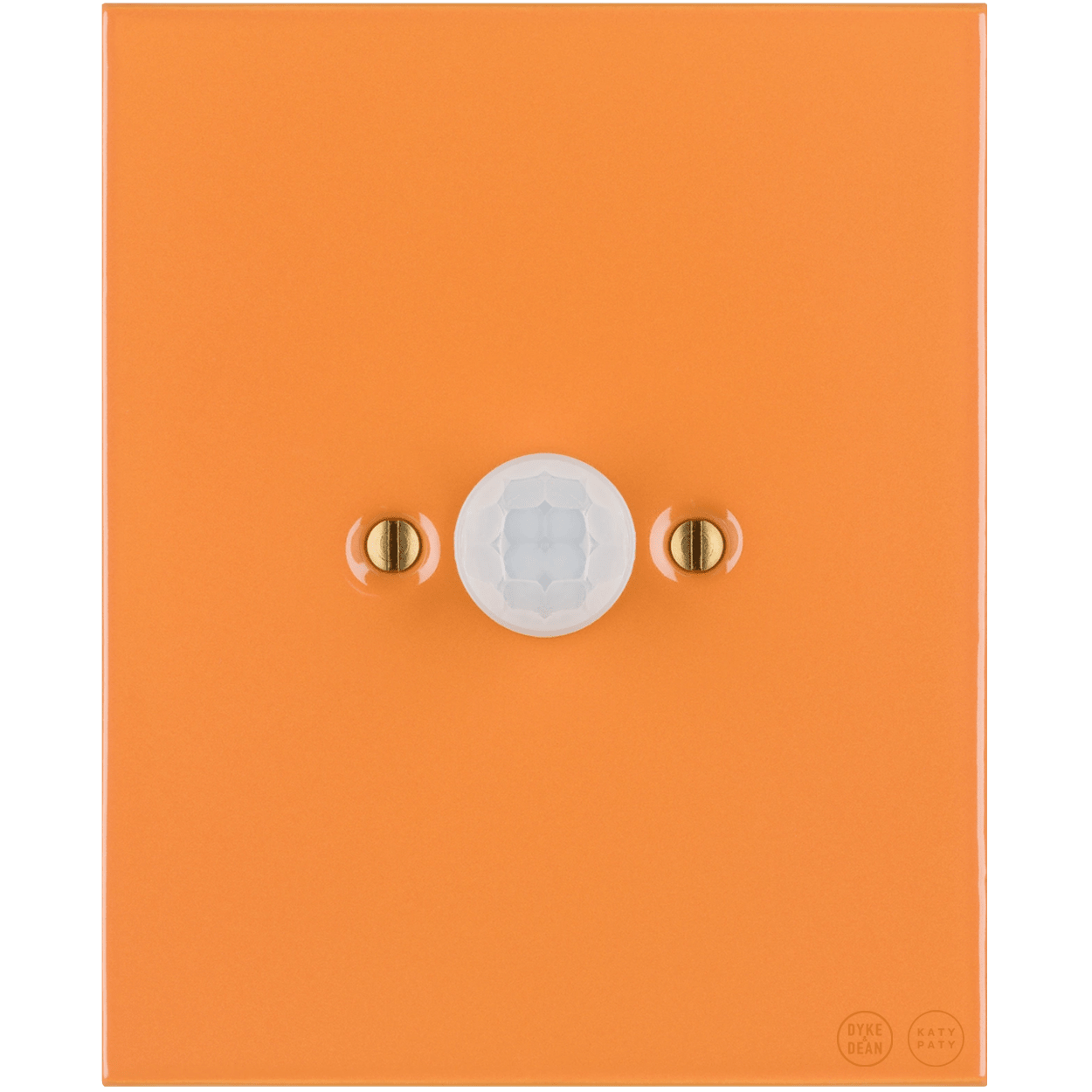 KATY PATY PORCELAIN PLATE WALL MOTION SENSOR CARROT - DYKE & DEAN