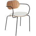 LA CHAISE FRANCAISE ML10 WALNUT CHAIR - DYKE & DEAN
