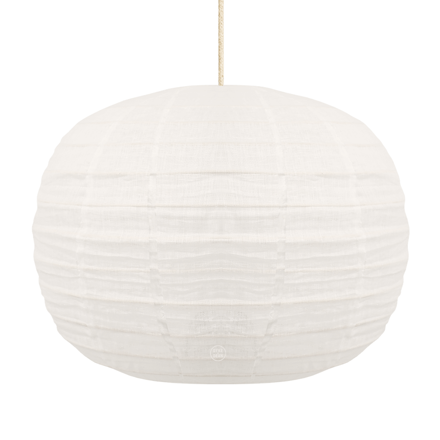 LABU LINEN LIGHT SHADE 60CM - DYKE & DEAN