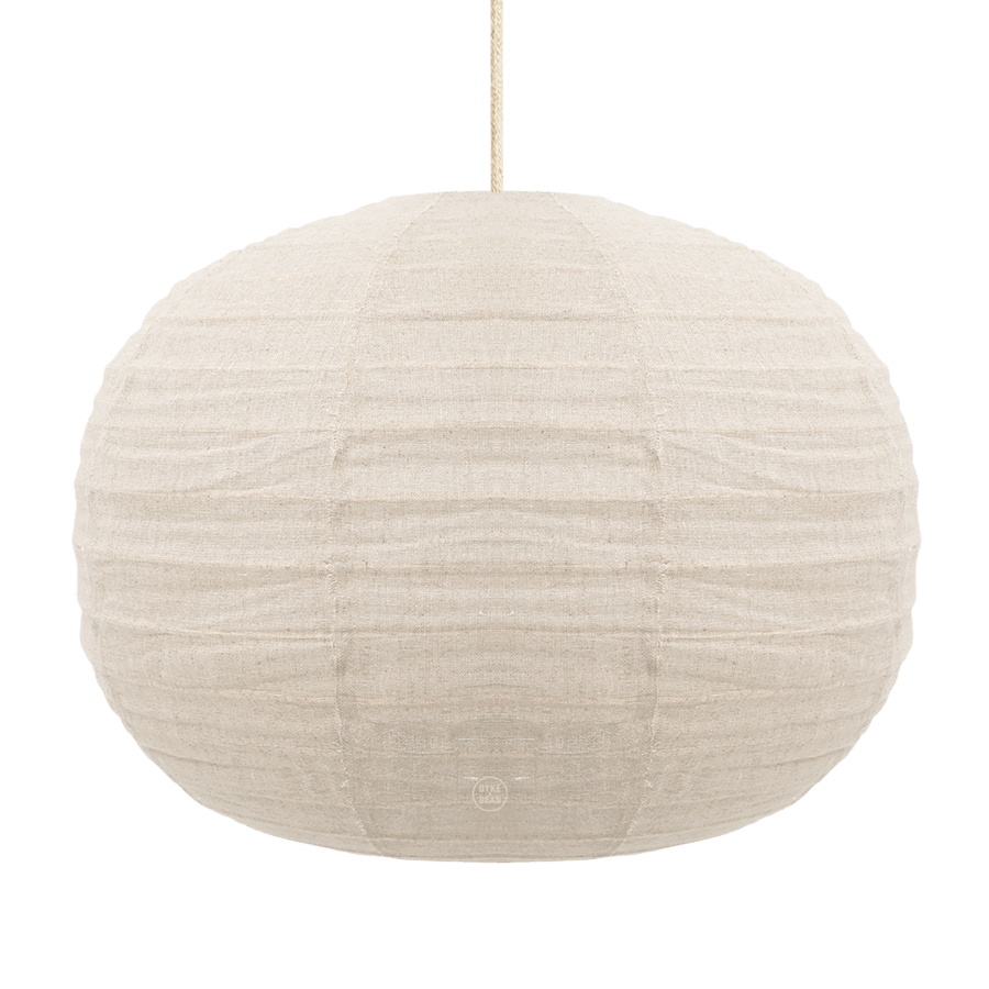 LABU LINEN LIGHT SHADE 60CM - DYKE & DEAN