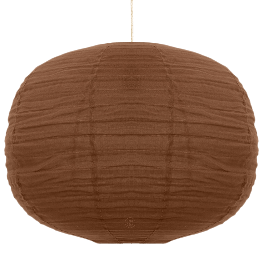 LABU LINEN LIGHT SHADE 80CM - DYKE & DEAN