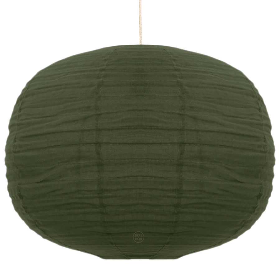 LABU LINEN LIGHT SHADE 80CM - DYKE & DEAN