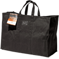 LARGE BLACK LABOUR TOTE BAG - DYKE & DEAN