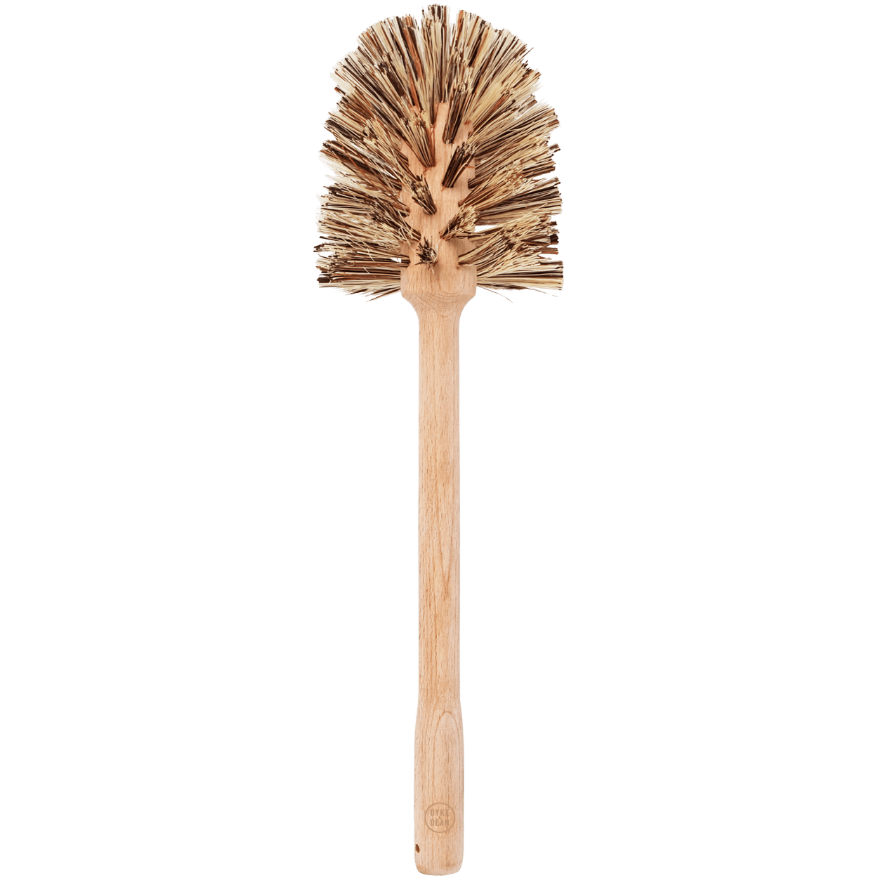LARGE WOODEN FIBRE TOILET BRUSH - DYKE & DEAN