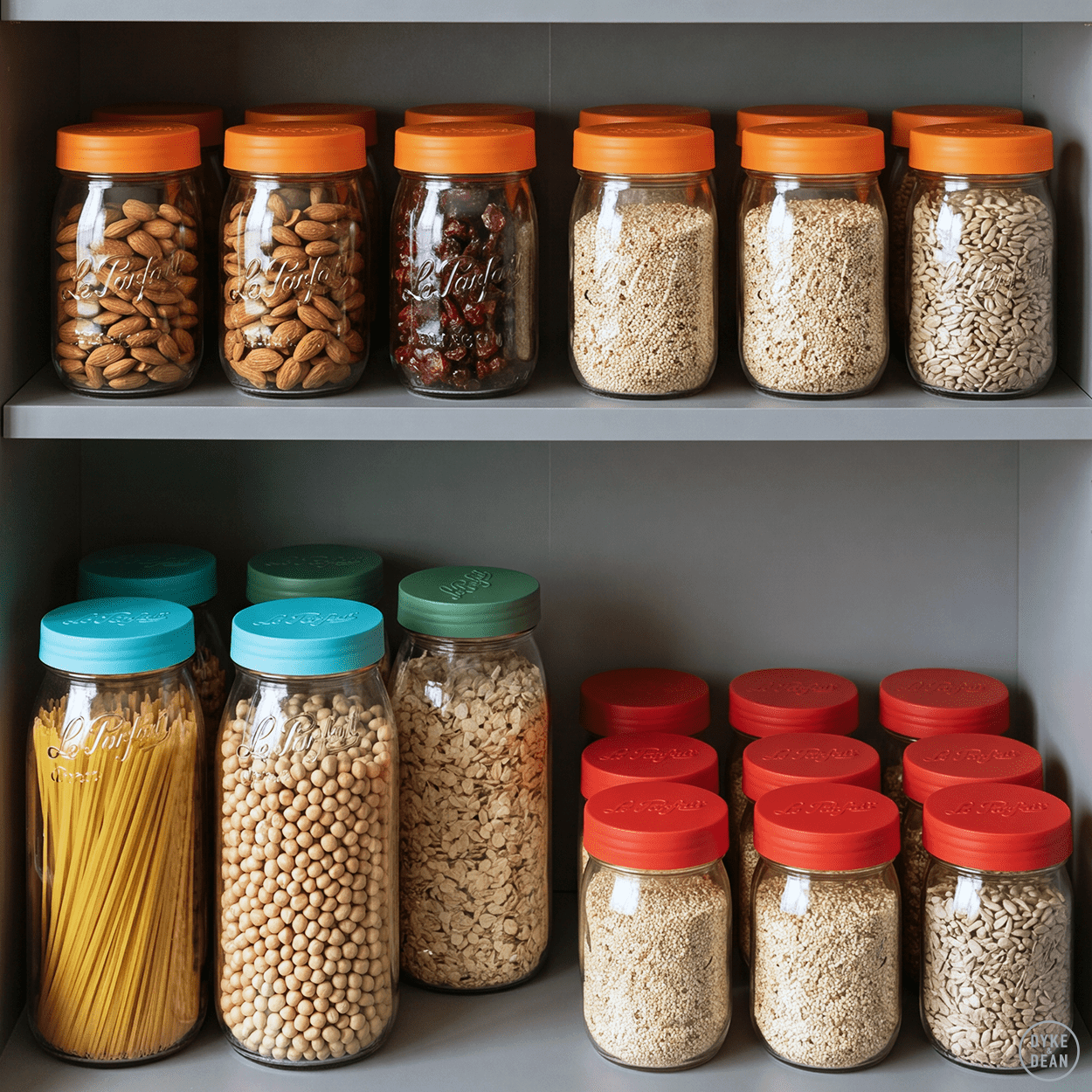LE PARFAIT TEAL TOP JAR 2.0L - DYKE & DEAN