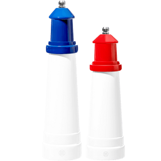 LIGHTHOUSE SALT & PEPPER GRINDER LARGE BLUE - DYKE & DEAN