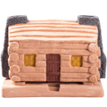 LOG CABIN INCENSE BURNER - DYKE & DEAN