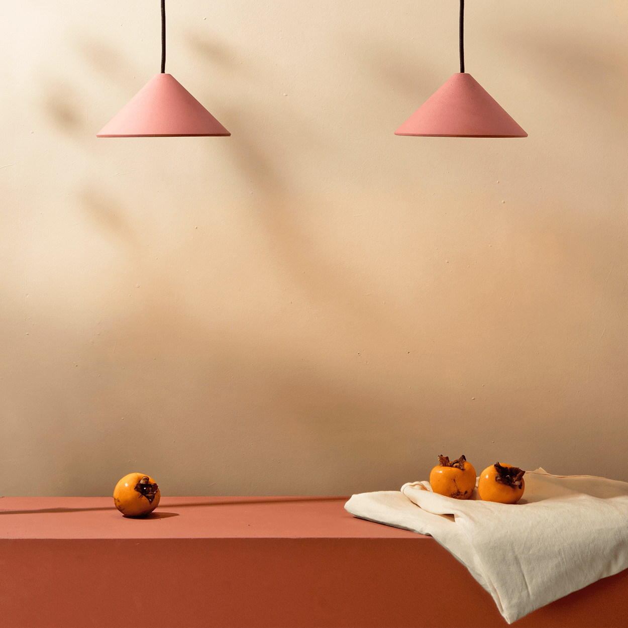 LOLA CONCRETE PENDANT LIGHT SHADE - DYKE & DEAN