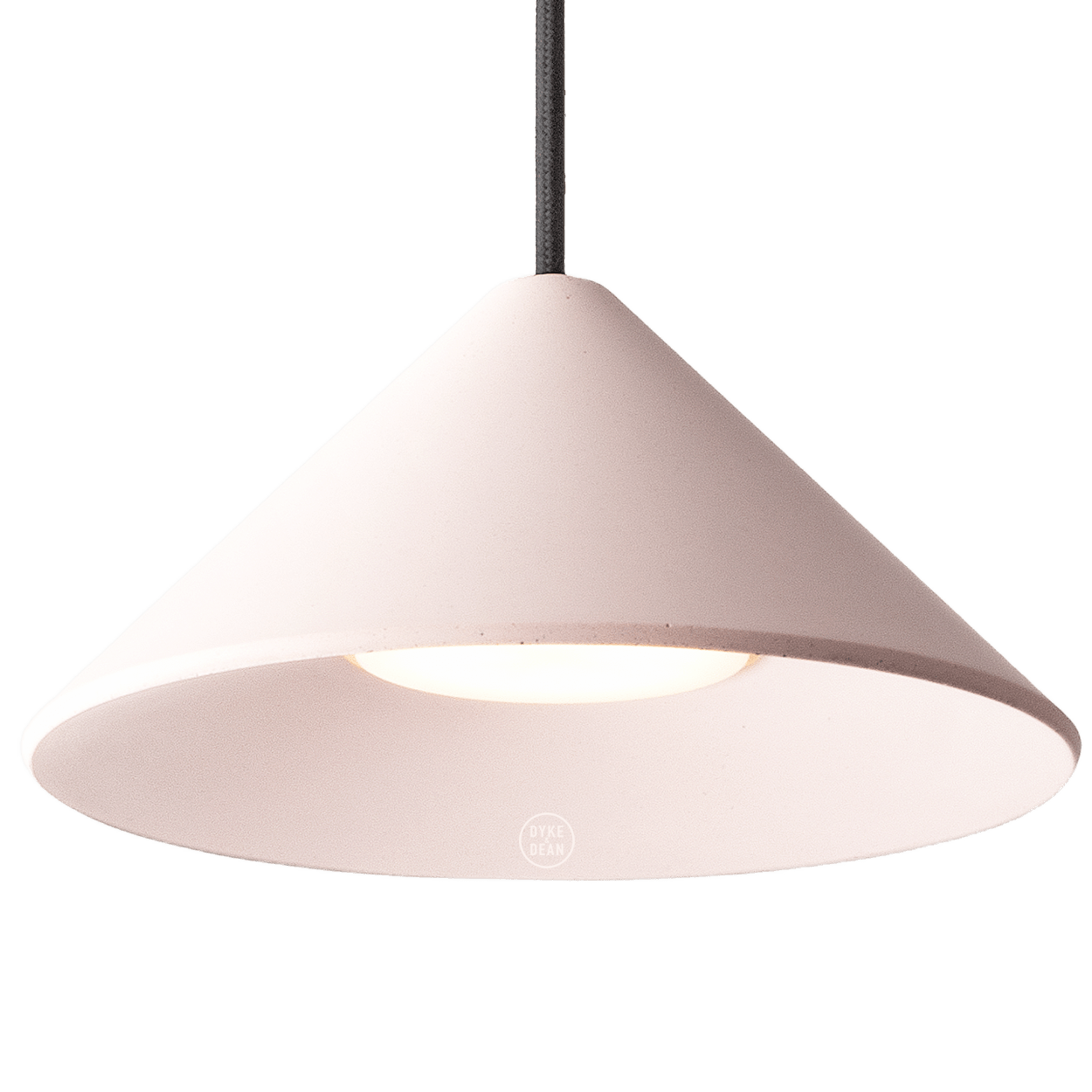 LOLA CONCRETE PENDANT LIGHT SHADE - DYKE & DEAN
