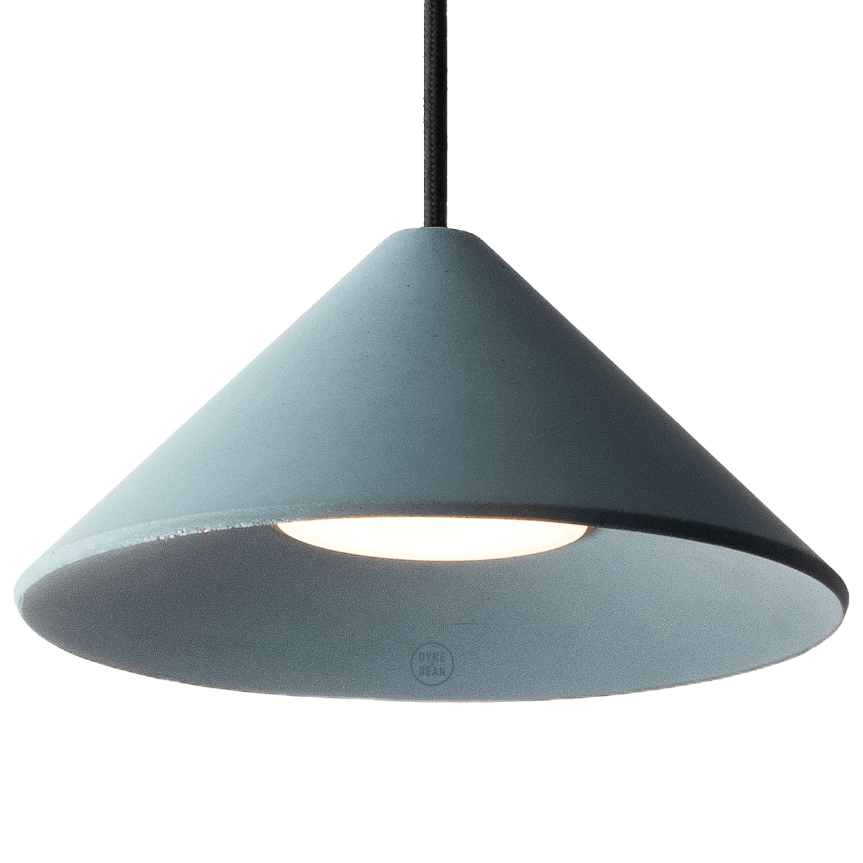 LOLA CONCRETE PENDANT LIGHT SHADE - DYKE & DEAN