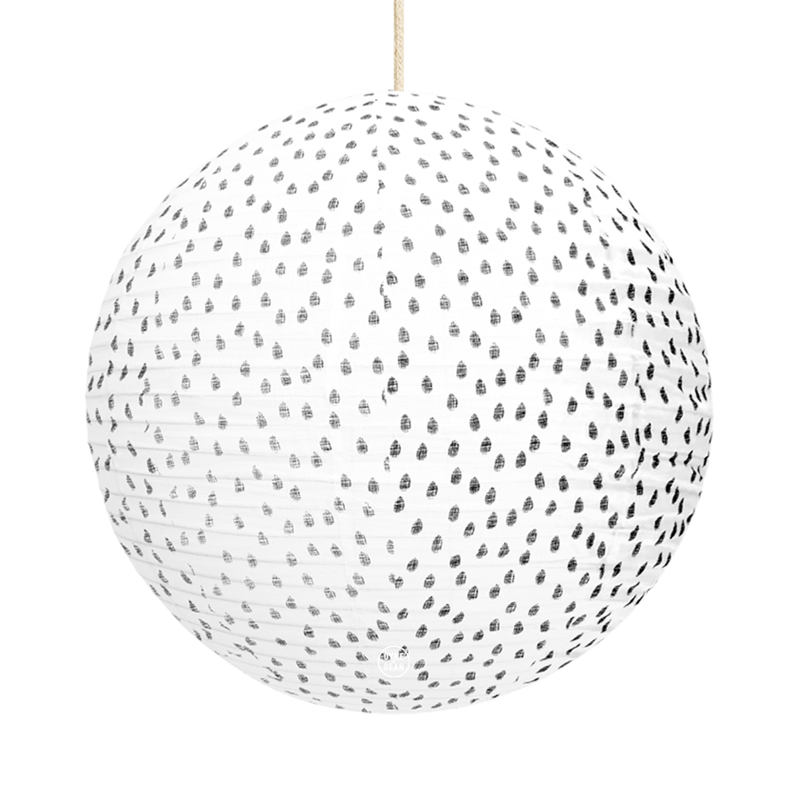 LUNA LINEN LIGHT SHADE 60CM - DYKE & DEAN