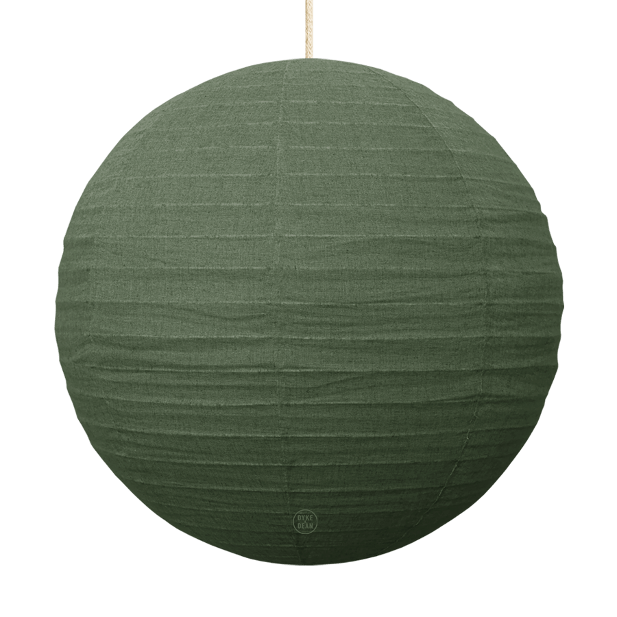 LUNA LINEN LIGHT SHADE 70CM - DYKE & DEAN