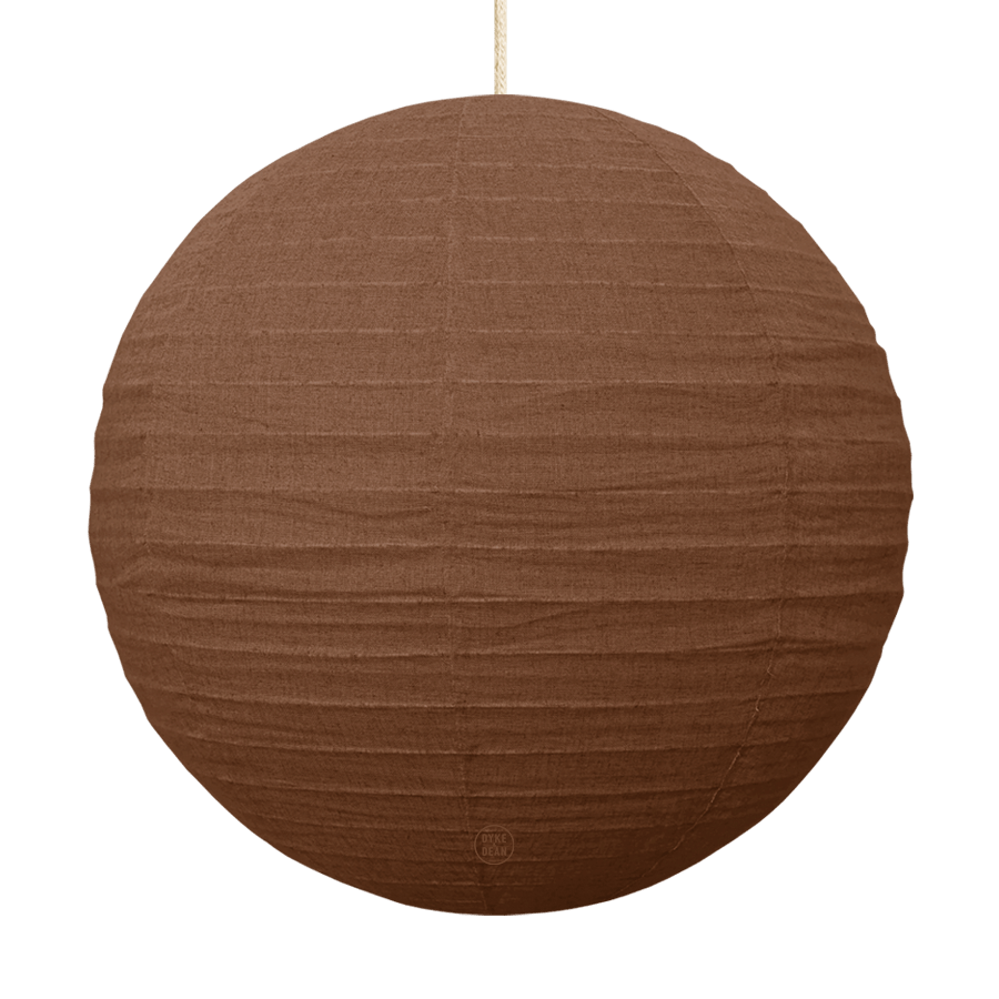 LUNA LINEN LIGHT SHADE 70CM - DYKE & DEAN