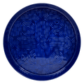 LUX PLATEAU TRAY LARGE DARK BLUE 450mm - DYKE & DEAN