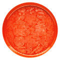 LUX PLATEAU TRAY LARGE ORANGE 450mm - DYKE & DEAN