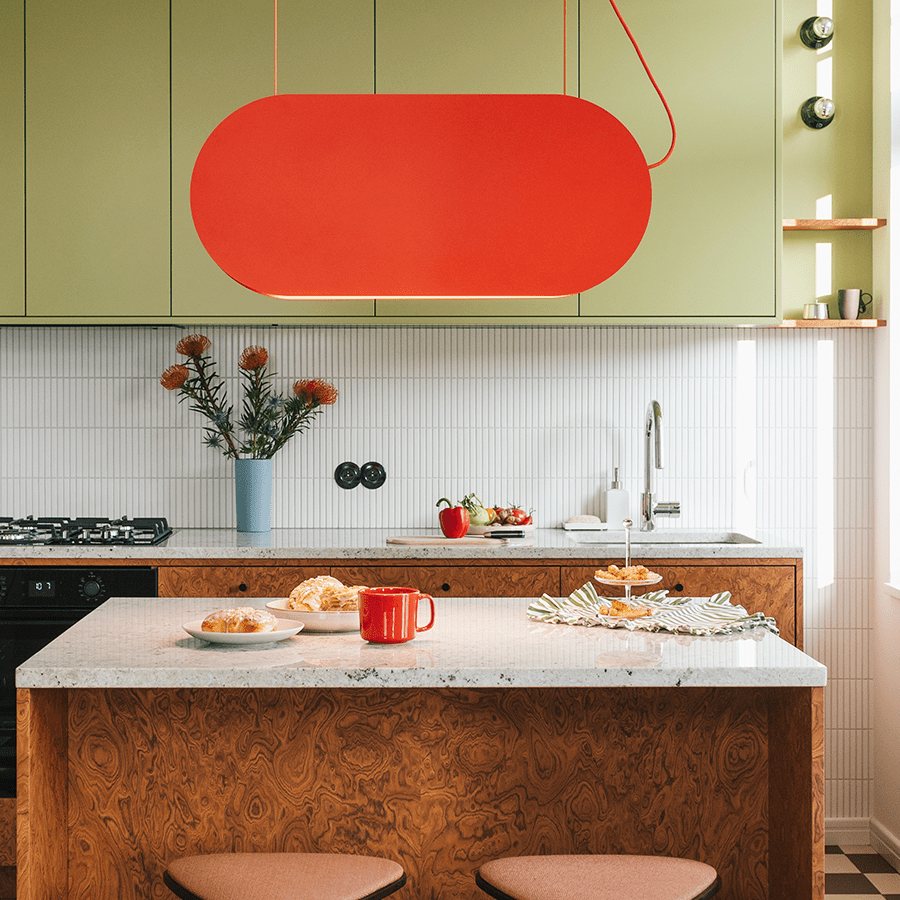 MALUMI A SUSPENSION PENDANT LIGHT WHITE - DYKE & DEAN