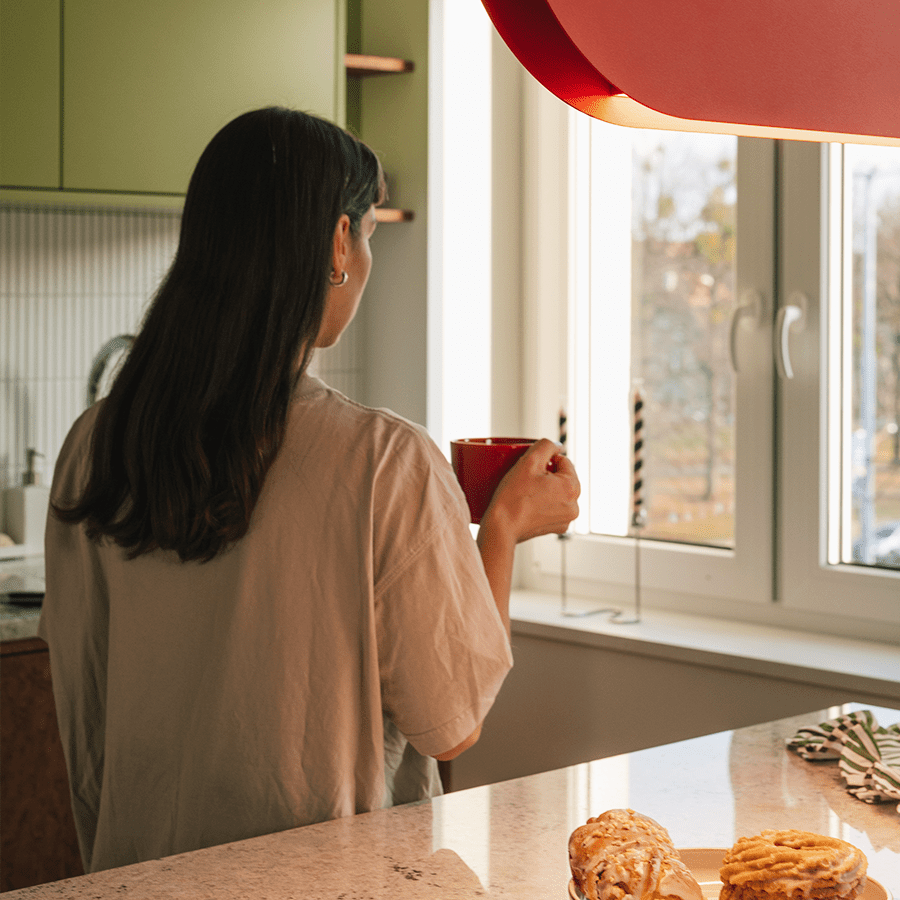 MALUMI A SUSPENSION PENDANT LIGHT WHITE - DYKE & DEAN