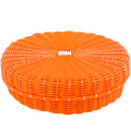 MEXICAN ORANGE TORTILLA BASKET - DYKE & DEAN