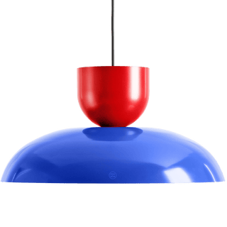 MODULAR PENDANT LIGHT COBALT & RED - DYKE & DEAN