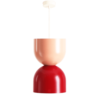 MODULAR PENDANT RED & CORAL - DYKE & DEAN