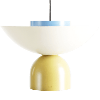 MODULAR PENDANT UTO LIGHT CREAM DUSTY BLUE & PISTACHIO - DYKE & DEAN