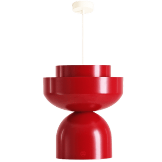 MODULAR SMALL PENDANT LIGHT RED WINE - DYKE & DEAN