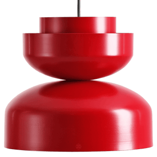 MODULAR WIDE PENDANT LIGHT RED WINE - DYKE & DEAN