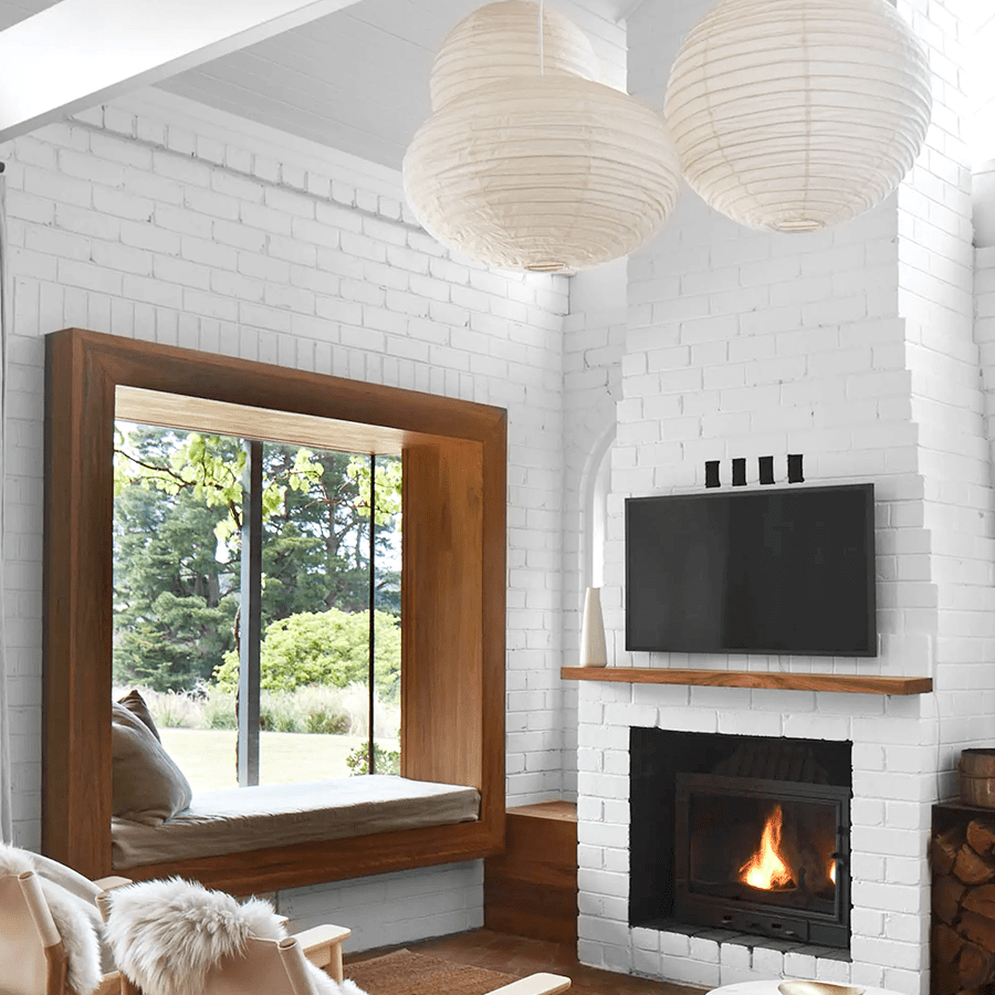 MOLA LINEN LIGHT SHADE 60CM - DYKE & DEAN