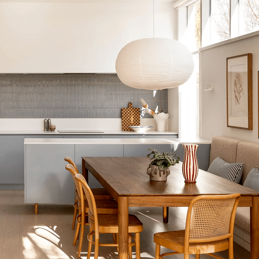 MOLA LINEN LIGHT SHADE 60CM - DYKE & DEAN