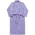 NARAM BATH ROBE DAZZLING BLUE & ROSE - DYKE & DEAN