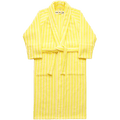 NARAM BATH ROBE PRISTINE & NEON YELLOW - DYKE & DEAN